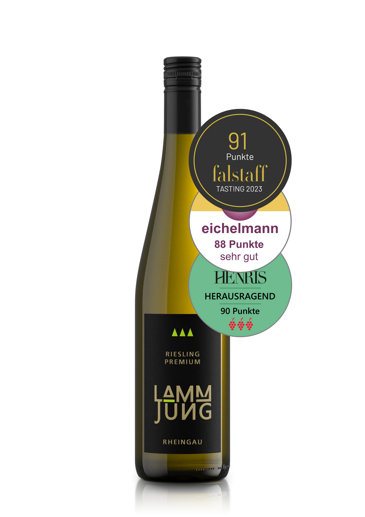 Riesling Premium trocken Erbacher Alte Reben Rheingau QbA 2017 - Weingut Lamm-Jung