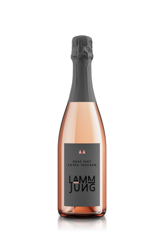 Rosé Sekt Extra Trocken Rheingau QbA Meisterwein - Weingut Lamm-Jung